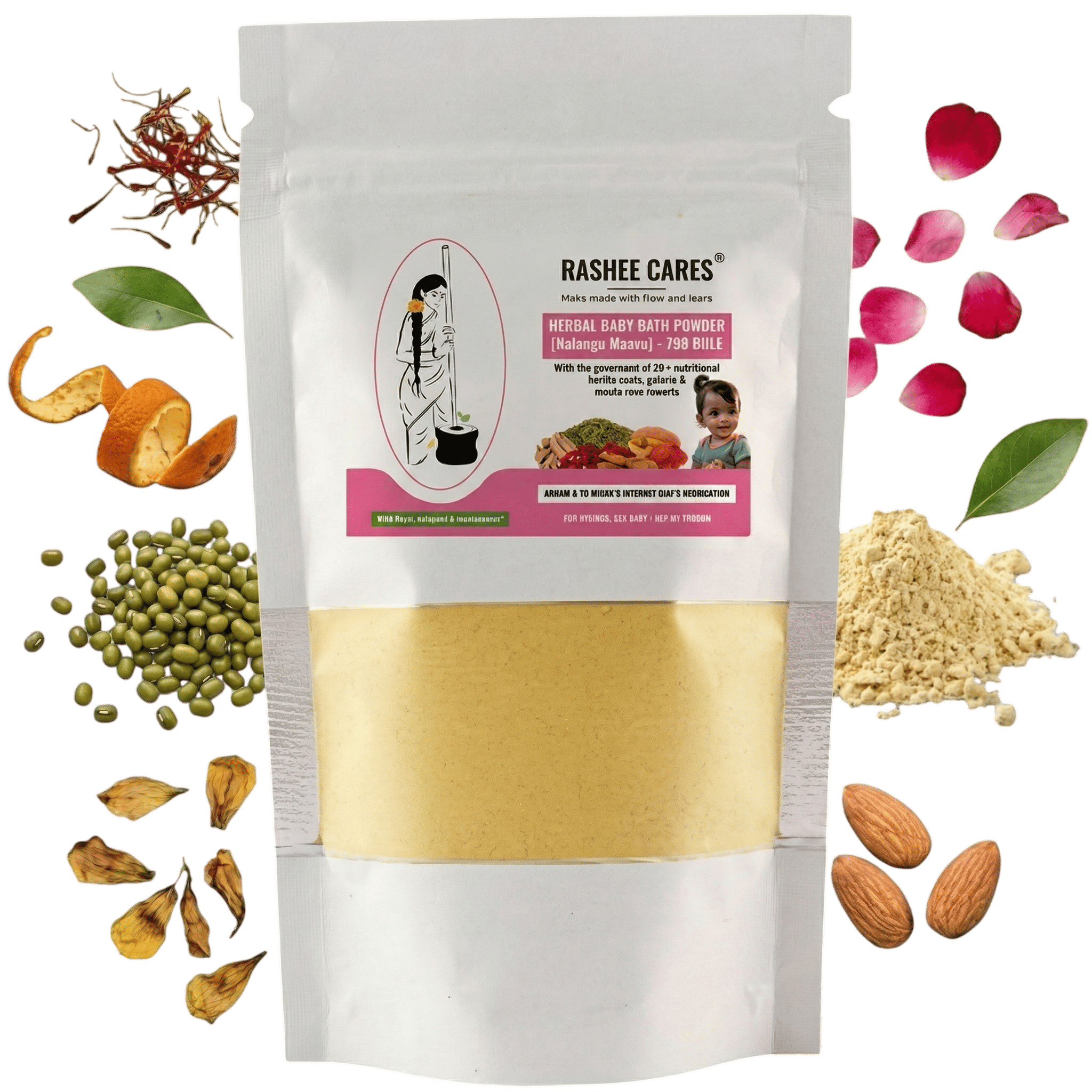 Herbal Girl Baby Bath Powder